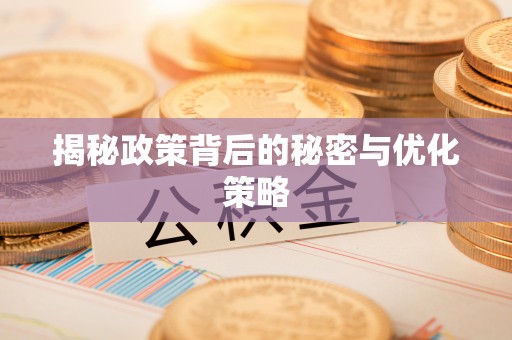 钟山揭秘政策背后的秘密与优化策略