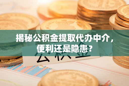 钟山揭秘公积金提取代办中介，便利还是隐患？