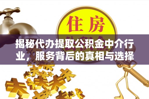 钟山揭秘代办提取公积金中介行业，服务背后的真相与选择指南