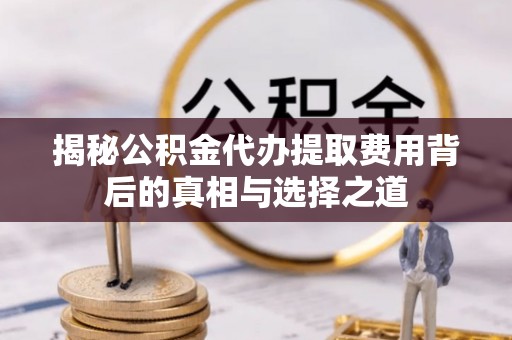 钟山揭秘公积金代办提取费用背后的真相与选择之道