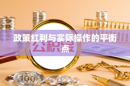 钟山政策红利与实际操作的平衡点