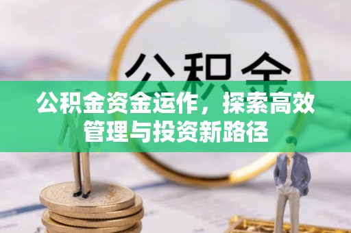 钟山公积金资金运作，探索高效管理与投资新路径