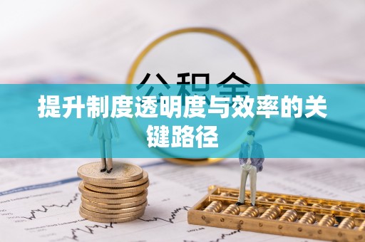钟山提升制度透明度与效率的关键路径