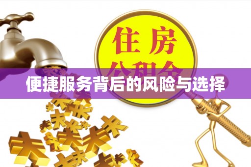 钟山便捷服务背后的风险与选择